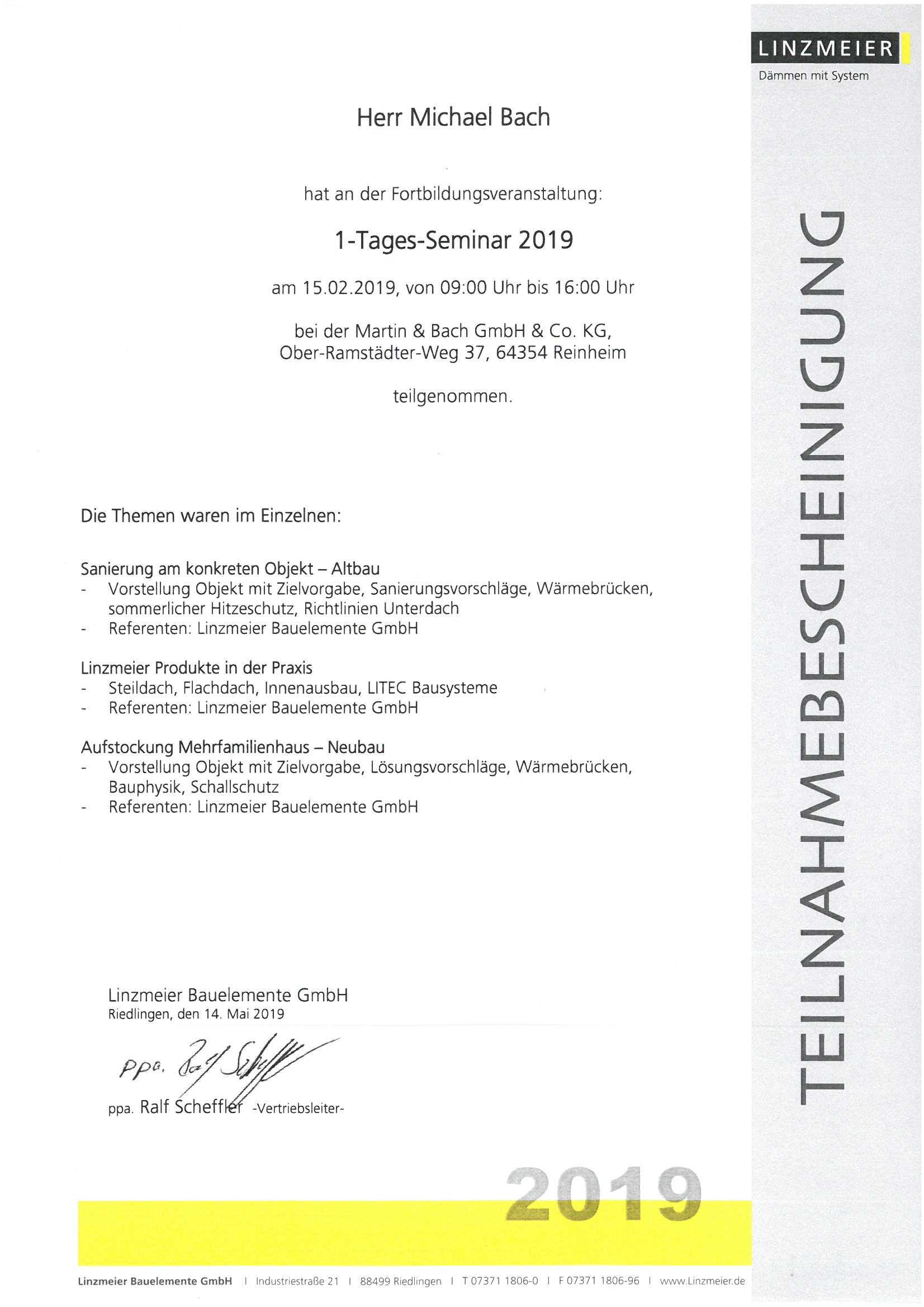 Zertifizierungsnachweis 4