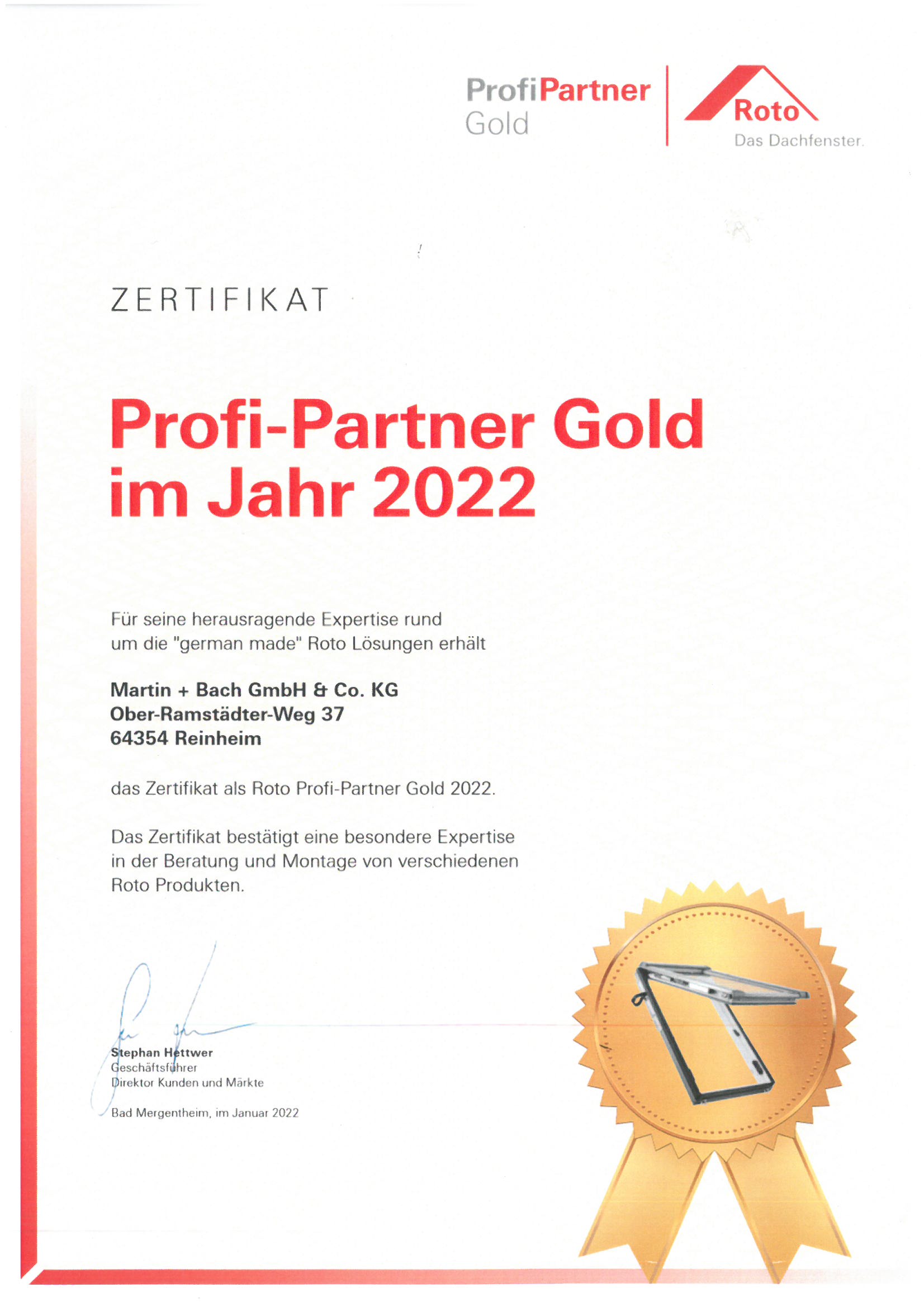 Zertifizierungsnachweis 8
