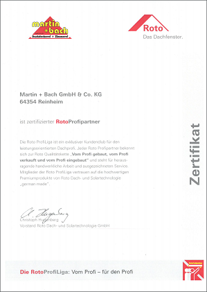 Zertifizierungsnachweis 1